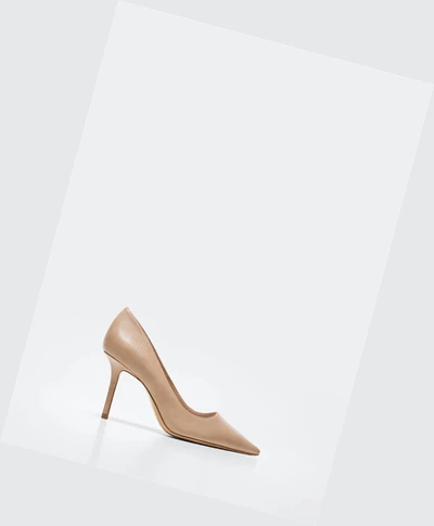 Lodicky Mango Pointed Spicou Damske Nude | SK859816