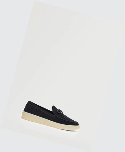 Mokasiny Mango Volume Sole Semisove Panske Tmavo Námornícka Modrá | SK859673