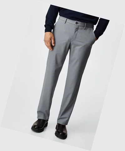 Oblek Nohavice Mango Relaxed Fit Panske Siva | SK862262
