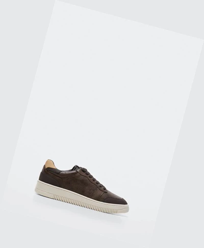 Tenisky Mango Faux-leather Panske Hnede | SK859691